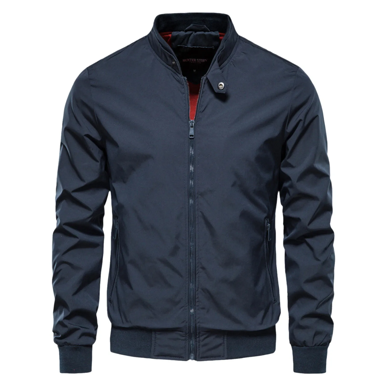 New Spring Autumn Jackets Men Solid Color Stand Collar Zipper Jackets Outdoor Hiking Simple Slim Fit Jackets Ropa Hombre
New Spring Autumn Jackets Men Solid Color Stand Collar Zipper Jackets Outdoor Hiking Simple Slim Fit Jackets Ropa Hombre
