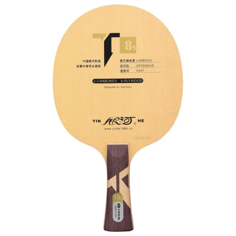 

Genuine yinhe Galaxy T-8S Table Tennis Blade (T8s,5wood + 2 carbokev) Ping Pong Racket Base Raquete De Ping Pong