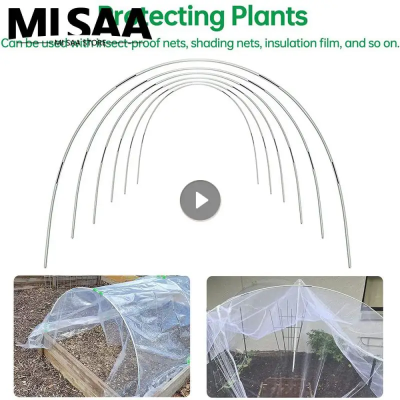 Flowers And Plants Fiber Rod Protective Bracket 1set Net Arch Set Horticultural Protection Bracket Durable Anti Frost
Flowers And Plants Fiber Rod Protective Bracket 1set Net Arch Set Horticultural Protection Bracket Durable Anti Frost