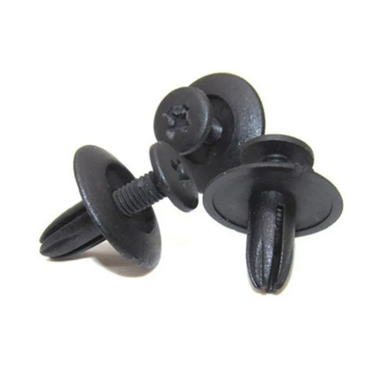 100pcs Car Clips Rivets Car Bumper Fender Plastic Fastener Push Retainer Clip Set High Quality Universal Assembly Newest Latest
100pcs Car Clips Rivets Car Bumper Fender Plastic Fastener Push Retainer Clip Set High Quality Universal Assembly Newest Latest