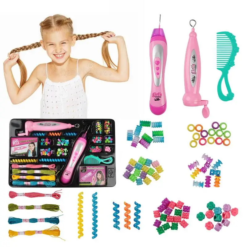 Hair Braiding Tools Hair Braiding Toy Kit Hairstyle Braid Kit DIY Hair Styling Tool With Comb Rope Rubber Ring Button Beads And
Hair Braiding Tools Hair Braiding Toy Kit Hairstyle Braid Kit DIY Hair Styling Tool With Comb Rope Rubber Ring Button Beads And