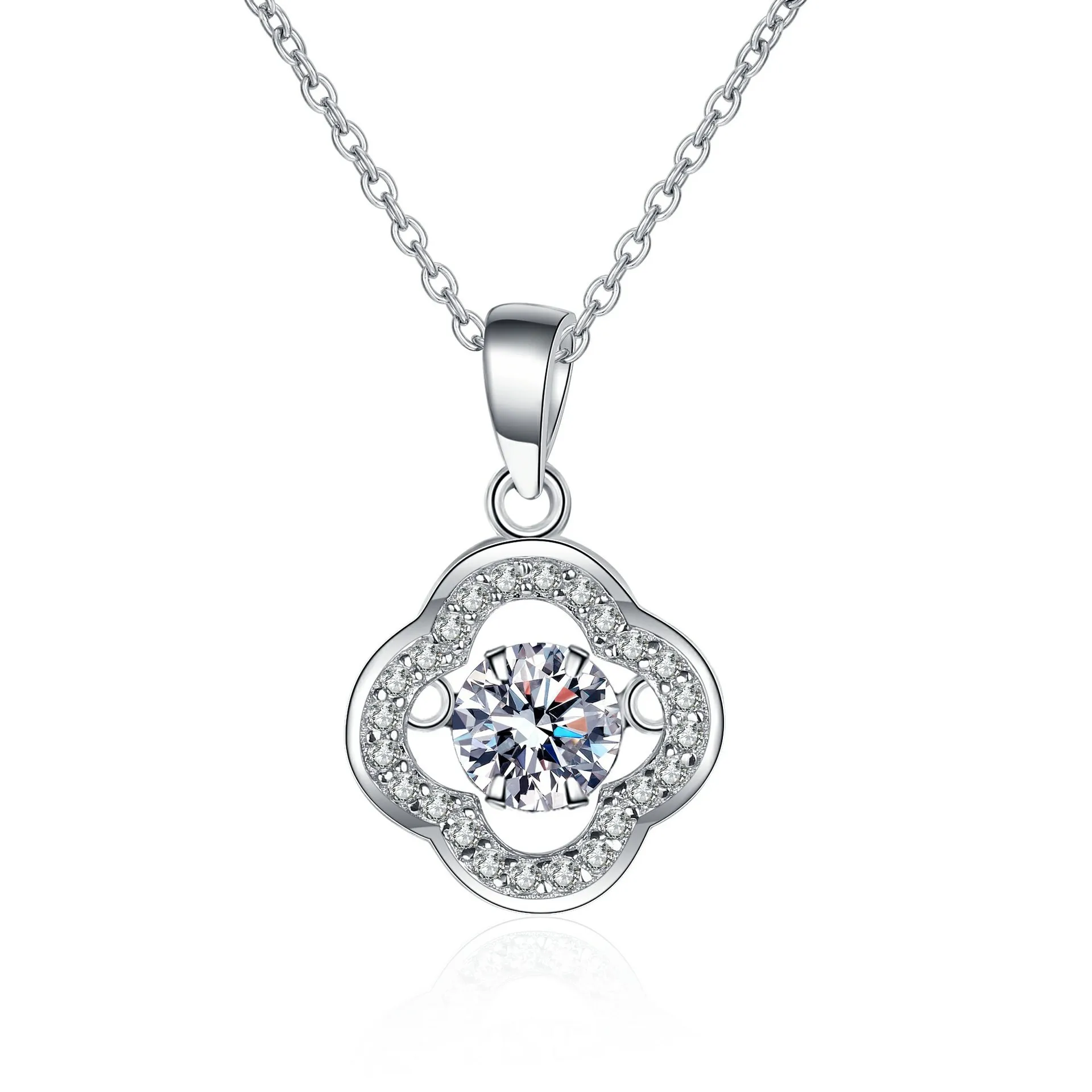 AZ435-X Lefei Fashion Trendy Luxury Classic Moissanite Diamond-set Flower Necklace For Women 925 Silver Party Charm Jewelry Gift
AZ435-X Lefei Fashion Trendy Luxury Classic Moissanite Diamond-set Flower Necklace For Women 925 Silver Party Charm Jewelry Gift