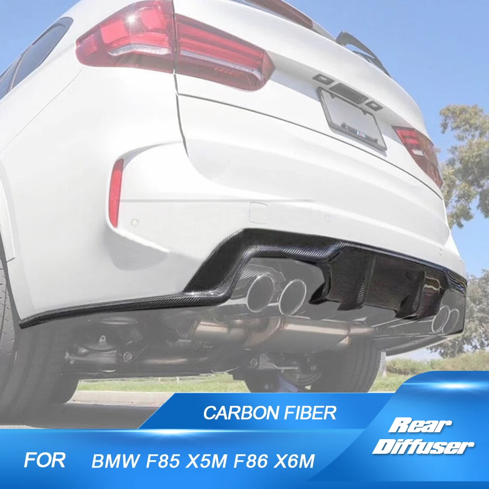 Car Rear Diffuser for BMW F85 X5M F86 X6M 2016-2018 Car Racing Carbon Fiber Rear Bumper Cover Lower Spoiler Valance Protector
Car Rear Diffuser for BMW F85 X5M F86 X6M 2016-2018 Car Racing Carbon Fiber Rear Bumper Cover Lower Spoiler Valance Protector