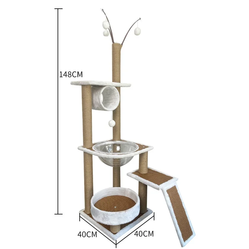 OKRA Cat Tower Cat Rest Area and Game Hall Large Height 148cm Cat Tower Scraper Cat Tower Cat Paul
OKRA Cat Tower Cat Rest Area and Game Hall Large Height 148cm Cat Tower Scraper Cat Tower Cat Paul