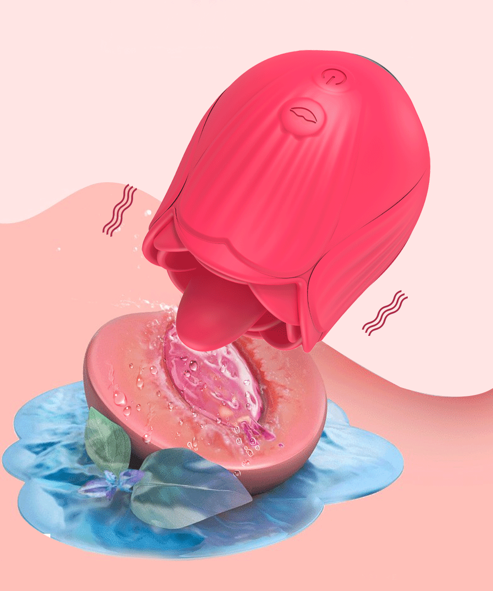 Powerful Rose Vibrator Female Clitoris Stimulator Tongue Oral Licking Female Masturbator Good Nipple Sex Toys for Women Adult 18 Powerful Rose Vibrator Female Clitoris Stimulator Tongue Oral Licking Female Masturbator Good Nipple Sex Toys for Women Adult 18