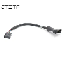 JTZTF USB 3.0 9 Pin Motherboard Header To Usb 2.0 Adapter 20 Pin Converter Cable
JTZTF USB 3.0 9 Pin Motherboard Header To Usb 2.0 Adapter 20 Pin Converter Cable