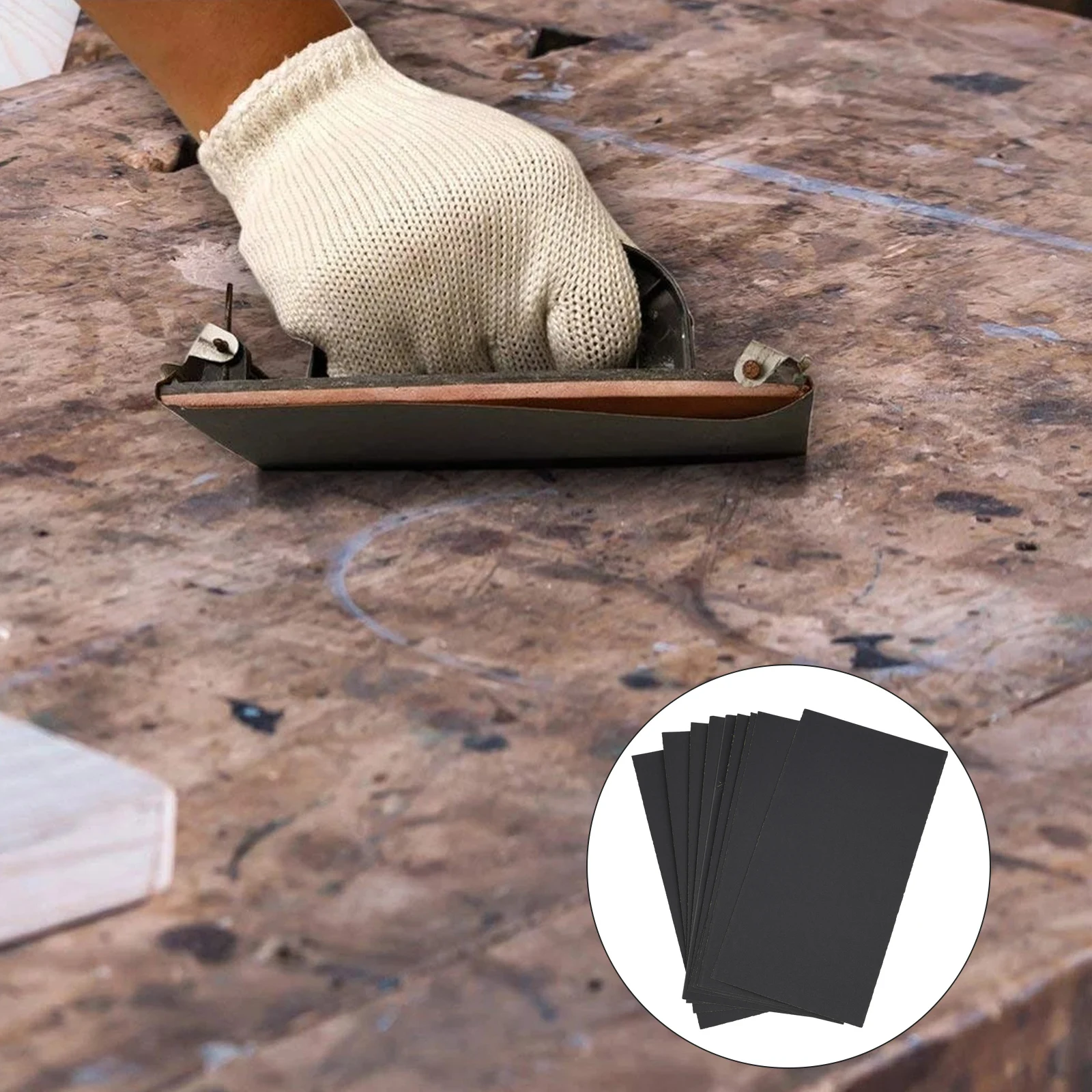 10pcs Sandpaper 600/800/1000//1500/2000/2500 Grit Optional Water/Dry Abrasive SandPapers For Wood Metal Polishing Power Tools
10pcs Sandpaper 600/800/1000//1500/2000/2500 Grit Optional Water/Dry Abrasive SandPapers For Wood Metal Polishing Power Tools
