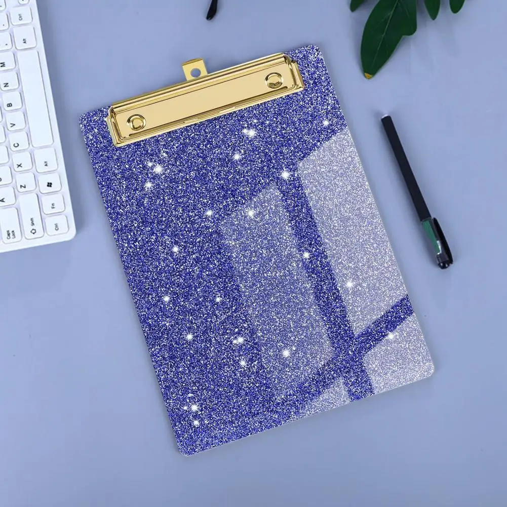 Writing Clipboard Glitter Glossy Writing Backing Plate Folder Board Documents Organizer Memo Clip Board Clips tabla portapapeles
Writing Clipboard Glitter Glossy Writing Backing Plate Folder Board Documents Organizer Memo Clip Board Clips tabla portapapeles