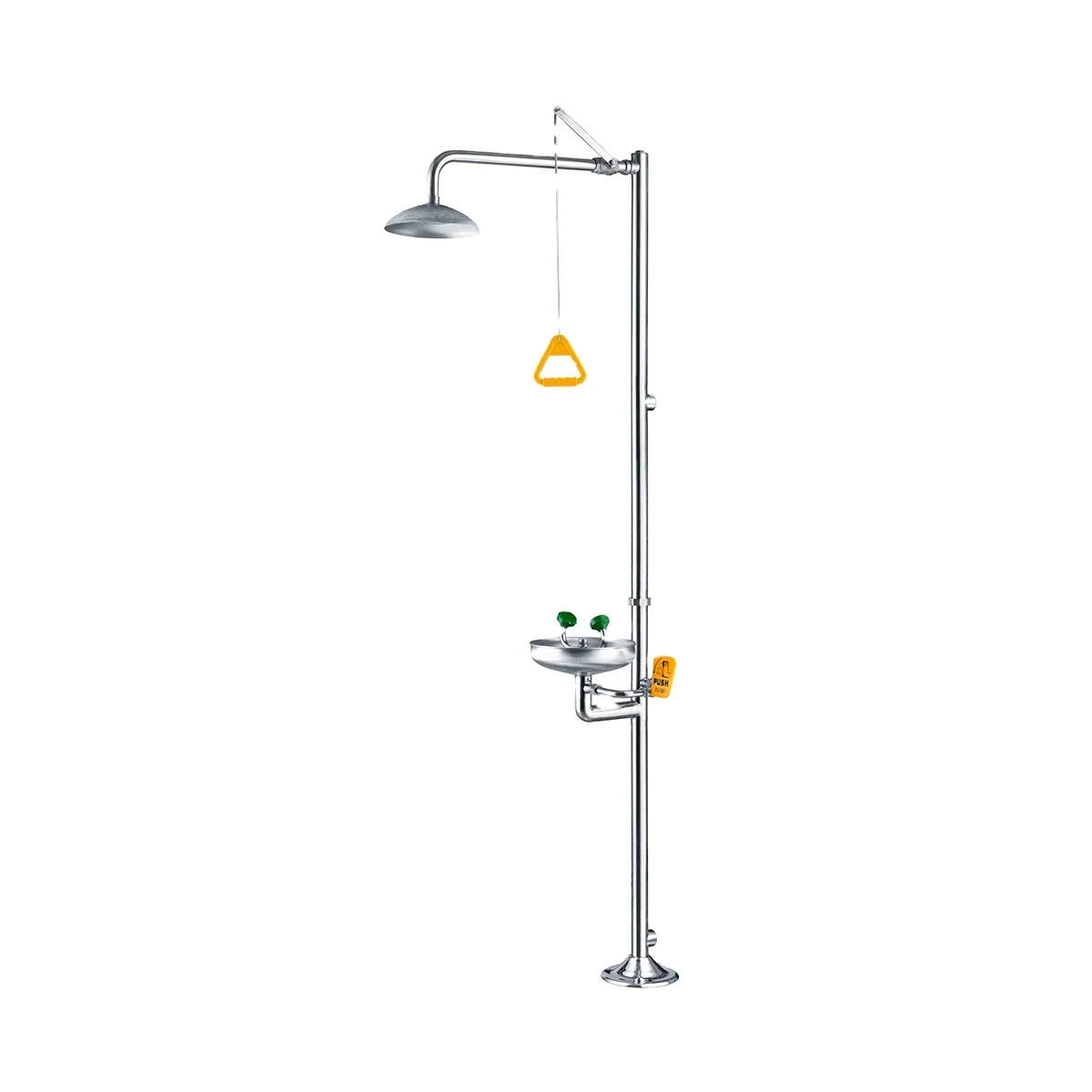 China Wholesale Laboratory Stainless Steel Shower Stations Kits Vertical Safety Eye Washer Emergency Eye Washer And Shower
China Wholesale Laboratory Stainless Steel Shower Stations Kits Vertical Safety Eye Washer Emergency Eye Washer And Shower