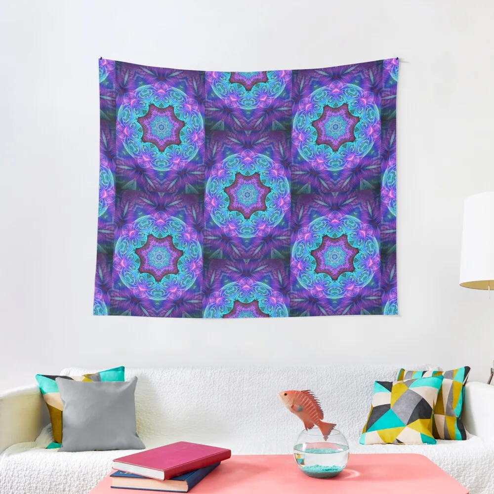 Teal and Violet Fey Mandala Kaleidoscope D1 Tapestry Room Decorations Bedroom Decor
Teal and Violet Fey Mandala Kaleidoscope D1 Tapestry Room Decorations Bedroom Decor