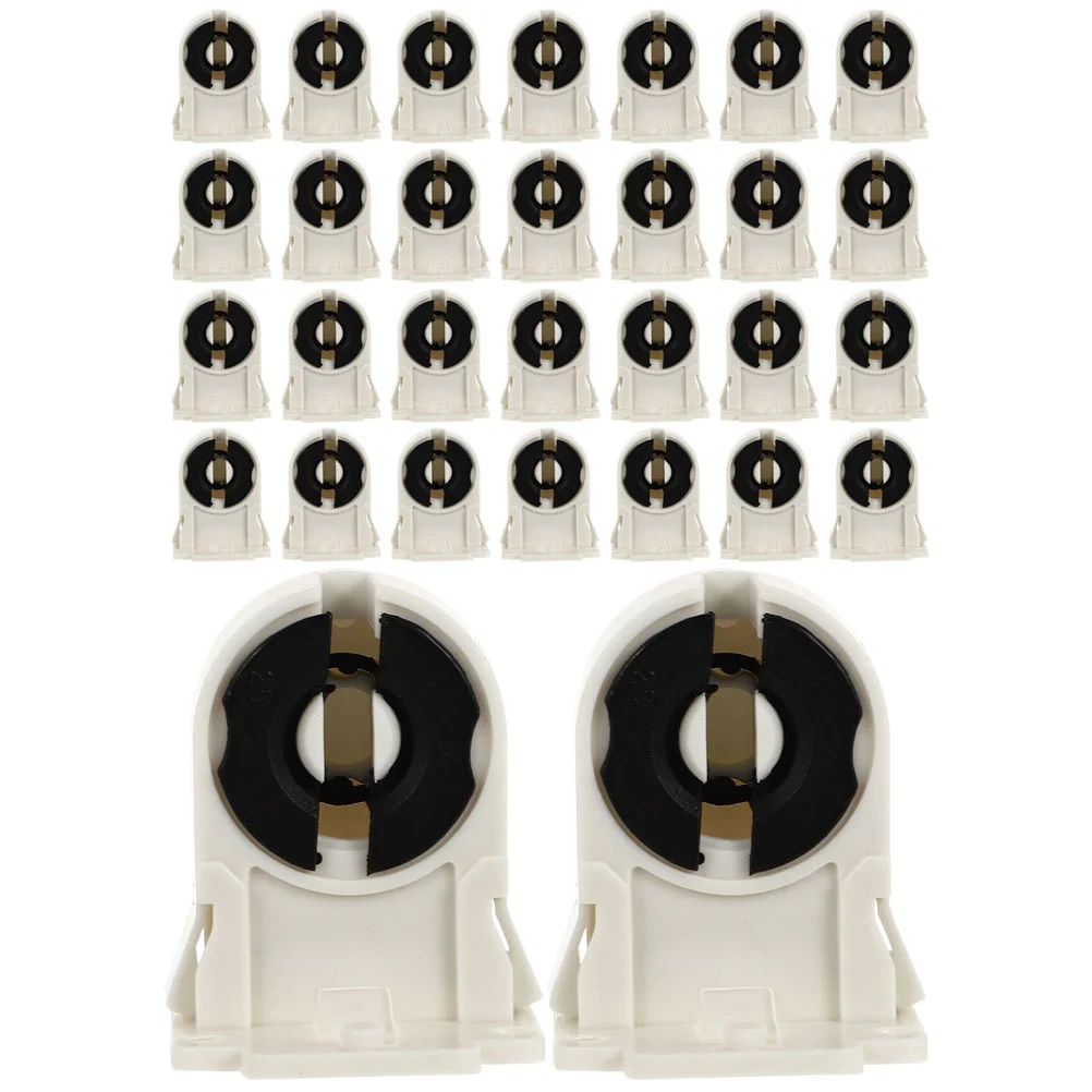 Lamp Holder Sockets LED Tube Replacements Lamp Holders Compatible With T8/G13 Fluorescent Lamp Holder Bracket Lamp Holder 
Lamp Holder Sockets LED Tube Replacements Lamp Holders Compatible With T8/G13 Fluorescent Lamp Holder Bracket Lamp Holder