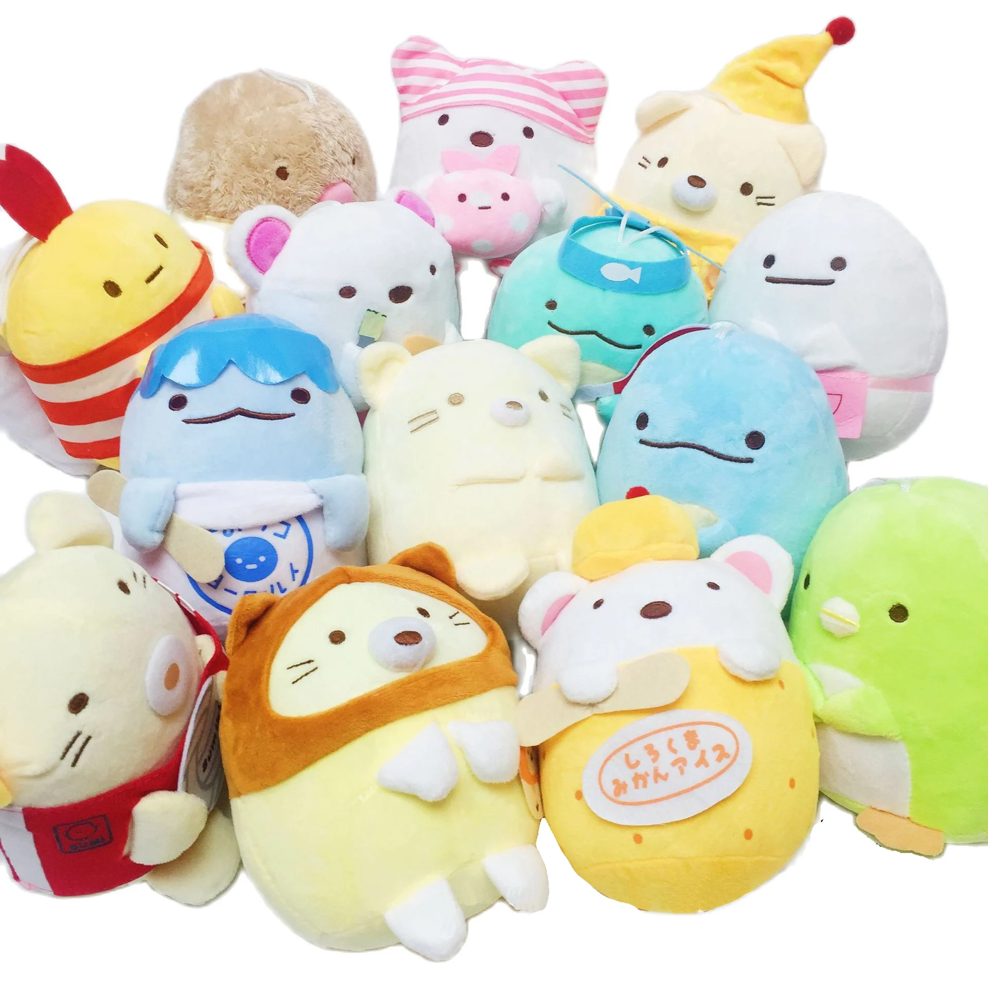 Большой размер 8 дюймов мягкий аниме угловой био Sumikko Gurashi плюшевые игрушки мягкие