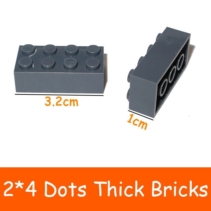 20PCS 3001 Bricks Dots Thick MOC Assemble Particles 2x4 2*4 Building Blocks DIY Educational Creative Toy for Kids
20PCS 3001 Bricks Dots Thick MOC Assemble Particles 2x4 2*4 Building Blocks DIY Educational Creative Toy for Kids