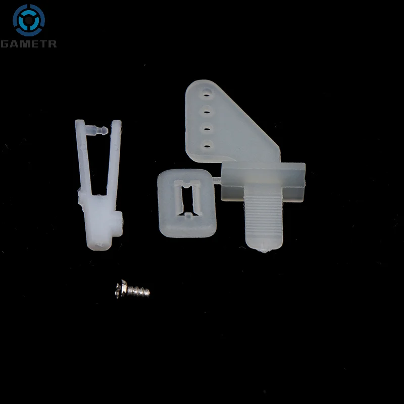 

10Sets Medium Lock On Nylon Control Horn And Clevis Set Rudder Servo Ailerons Elevators For RC Fixed Wing Airplane Parts