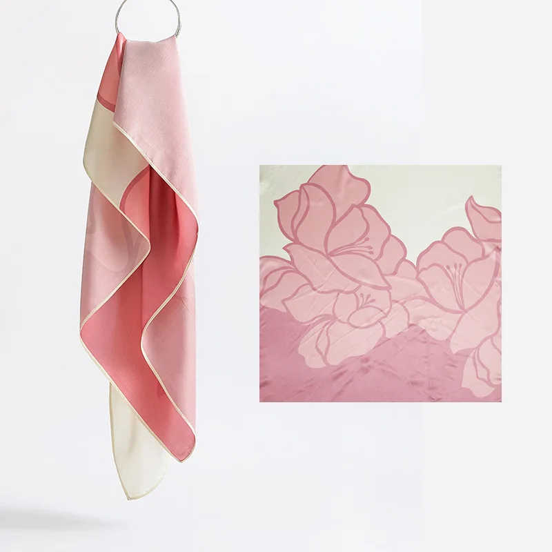 Fashionable and trendy mulberry silk 70cm square scarf for women's silk headscarf shawl style headscarf hair scarf
Fashionable and trendy mulberry silk 70cm square scarf for women's silk headscarf shawl style headscarf hair scarf