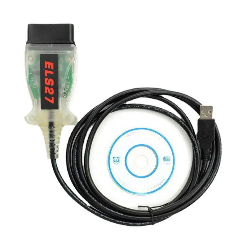 Car Diagnostic Cable Allows Full Diagnostic OBD2 ELS27 For Ford ForMazda Lincoln ForMercury USB Cables Interface Diagnostic Tool
Car Diagnostic Cable Allows Full Diagnostic OBD2 ELS27 For Ford ForMazda Lincoln ForMercury USB Cables Interface Diagnostic Tool