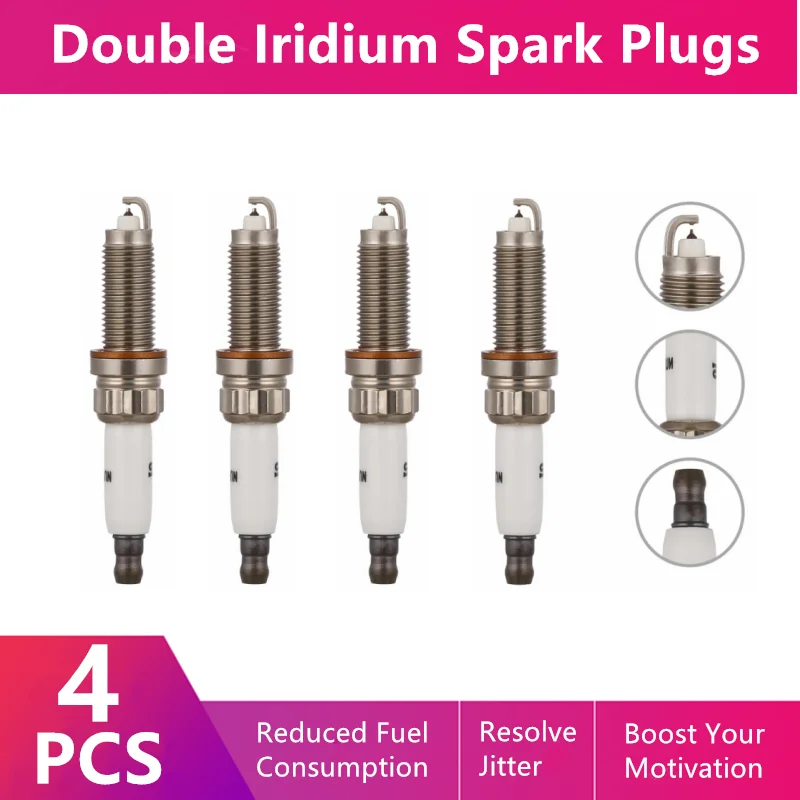 

Double Iridium Spark Plug C-21 For Bmw X6 X5 Xdrive50i 650i 550i 320i 316i 120i 118i 116i / Auto Parts