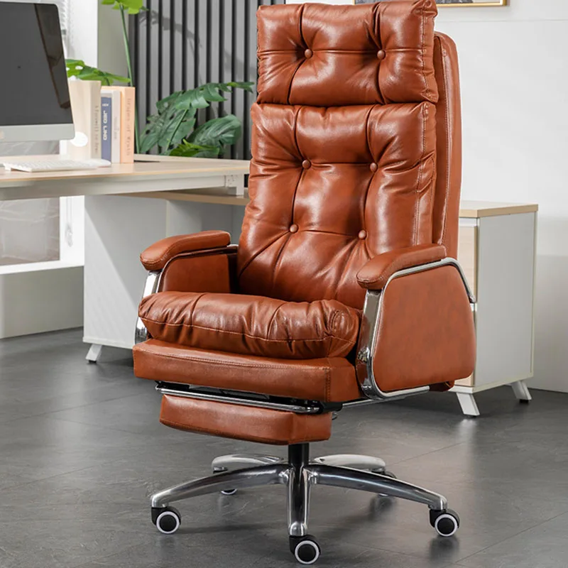 

Gaming Ergonomic Office Chair Mobile Computer Lounge Study Designer Vanity Office Chair Swivel Silla De Oficina Furniture HDH