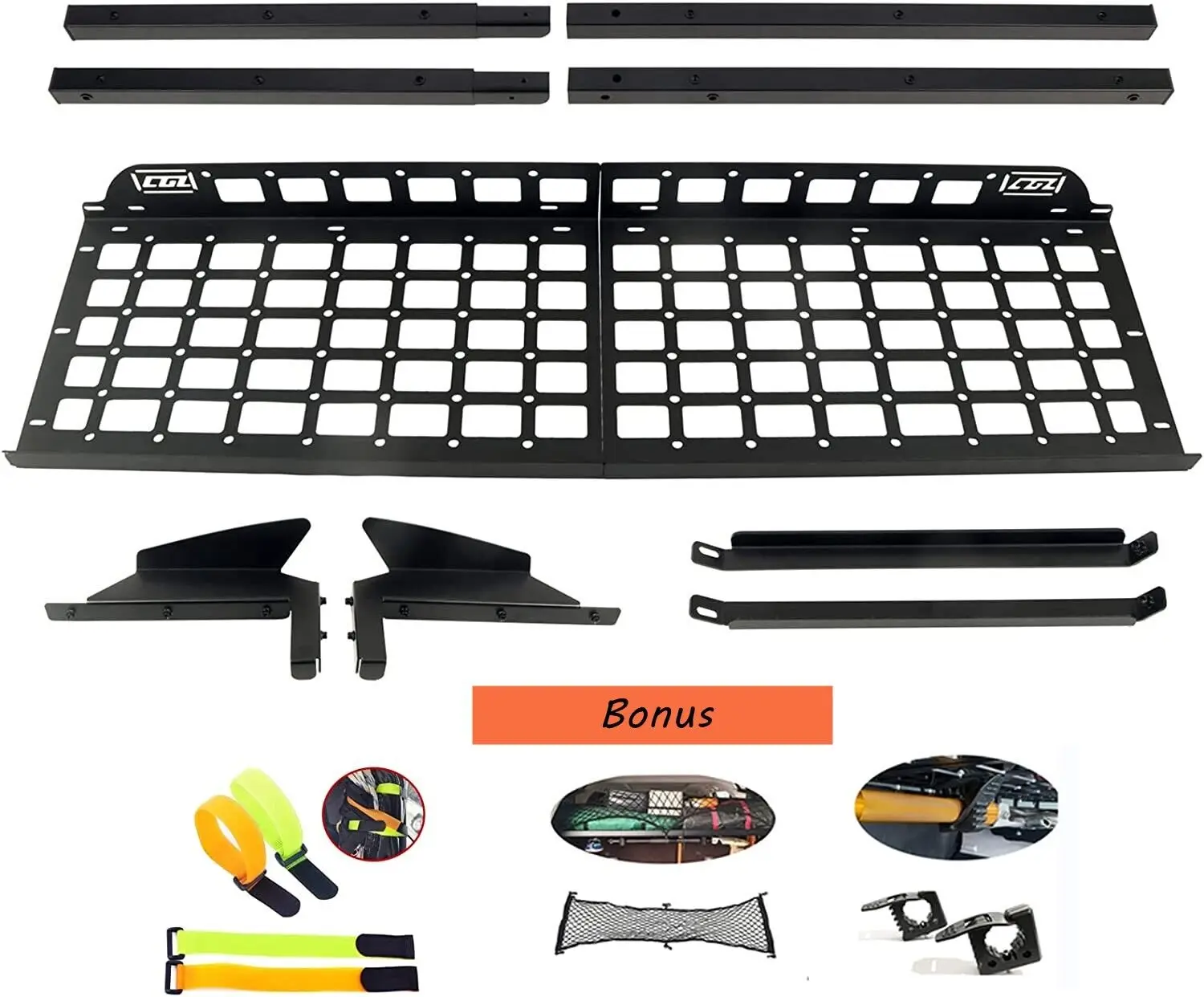 

For Toyota RAV4 XA50 2019 2020 2021 2022 2023 Car Accessories Rear Trunk Cargo Shelf Modular Storage Racks Molle Panels