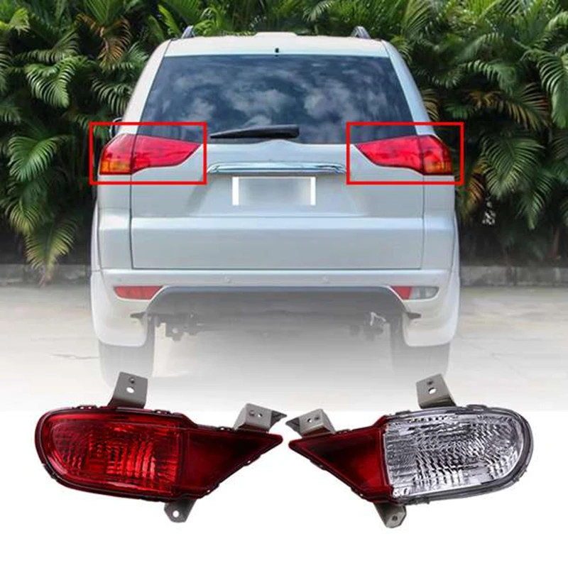 

Rear Fog Parking Lamp Light Cover Brake Bumper Reflector For Pajero Sport For Montero Sport 8336A073 8336A074