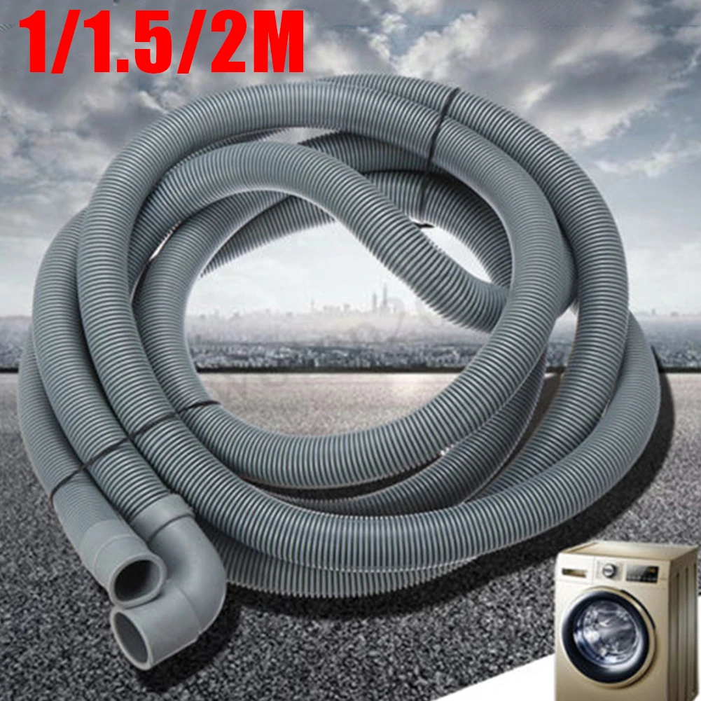 1Pc Extension Pipe Washing Machine/Dishwasher Drain Waste Hose PP 1/1.5/2m For All Kinds Of Outlet Pipe/connecting Pipe
1Pc Extension Pipe Washing Machine/Dishwasher Drain Waste Hose PP 1/1.5/2m For All Kinds Of Outlet Pipe/connecting Pipe