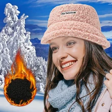 Women's Winter Warm Bucket Hat Wool Fleece Fluffy Fisherman Hat Fuzzy Solid Color Outdoor Panama Fisherman For Women Accessories
Women's Winter Warm Bucket Hat Wool Fleece Fluffy Fisherman Hat Fuzzy Solid Color Outdoor Panama Fisherman For Women Accessories