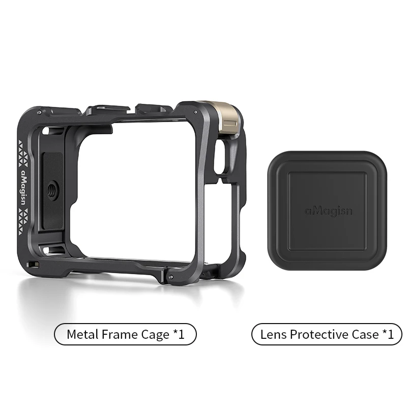 Suitable for Insta360 Ace Pro metal protective frame silicone lens cover for Insta360 Ace quick release frame horizontal
Suitable for Insta360 Ace Pro metal protective frame silicone lens cover for Insta360 Ace quick release frame horizontal