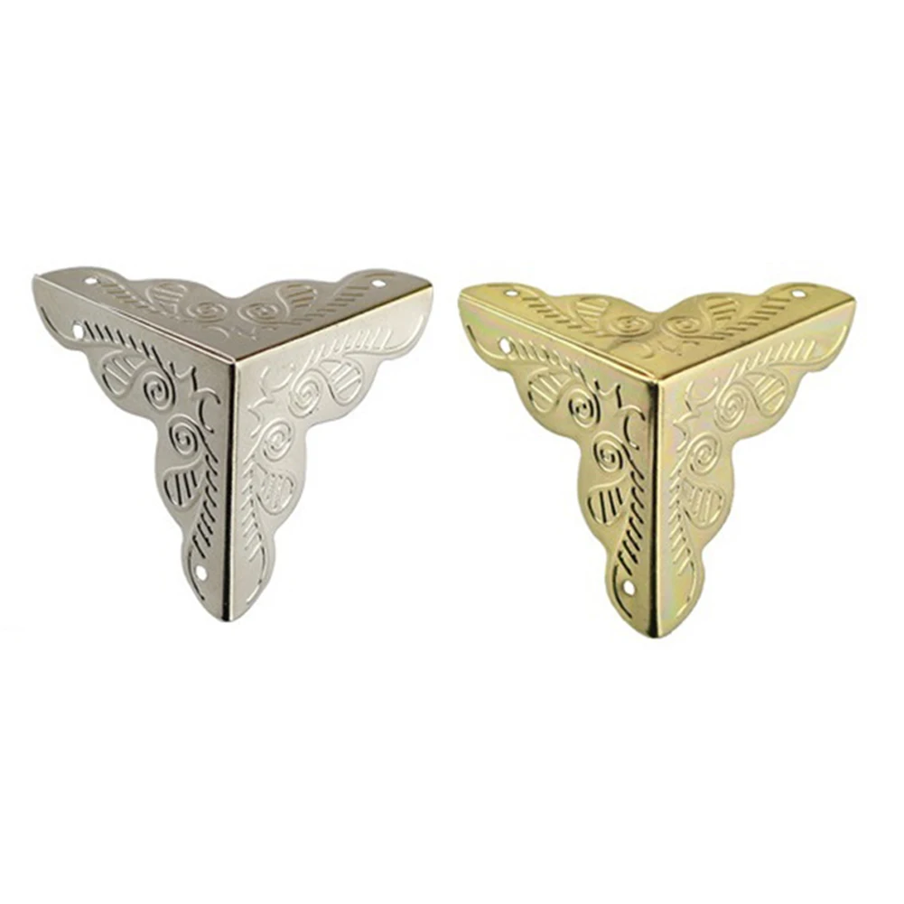 12pcs Box Corner For Furniture Decoration Triangle Rattan Carved Hardware Protector With 48pcs Screws Replacement Spare Parts
12pcs Box Corner For Furniture Decoration Triangle Rattan Carved Hardware Protector With 48pcs Screws Replacement Spare Parts