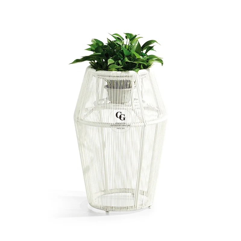 Outdoor PE Rattan Flower Pot Stand Large for The Floor Villa Hotel Restaurant Decor Interior High End Dubai
Outdoor PE Rattan Flower Pot Stand Large for The Floor Villa Hotel Restaurant Decor Interior High End Dubai