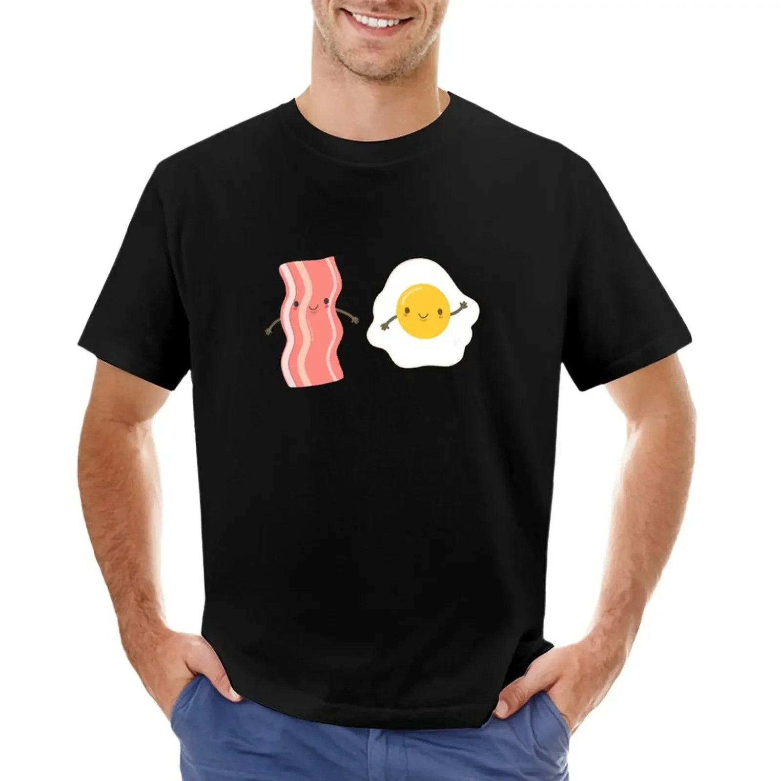 Cute and Kawaii Bacon and Eggs T-shirt plus size tops new edition cute clothes men graphic t shirts
Cute and Kawaii Bacon and Eggs T-shirt plus size tops new edition cute clothes men graphic t shirts