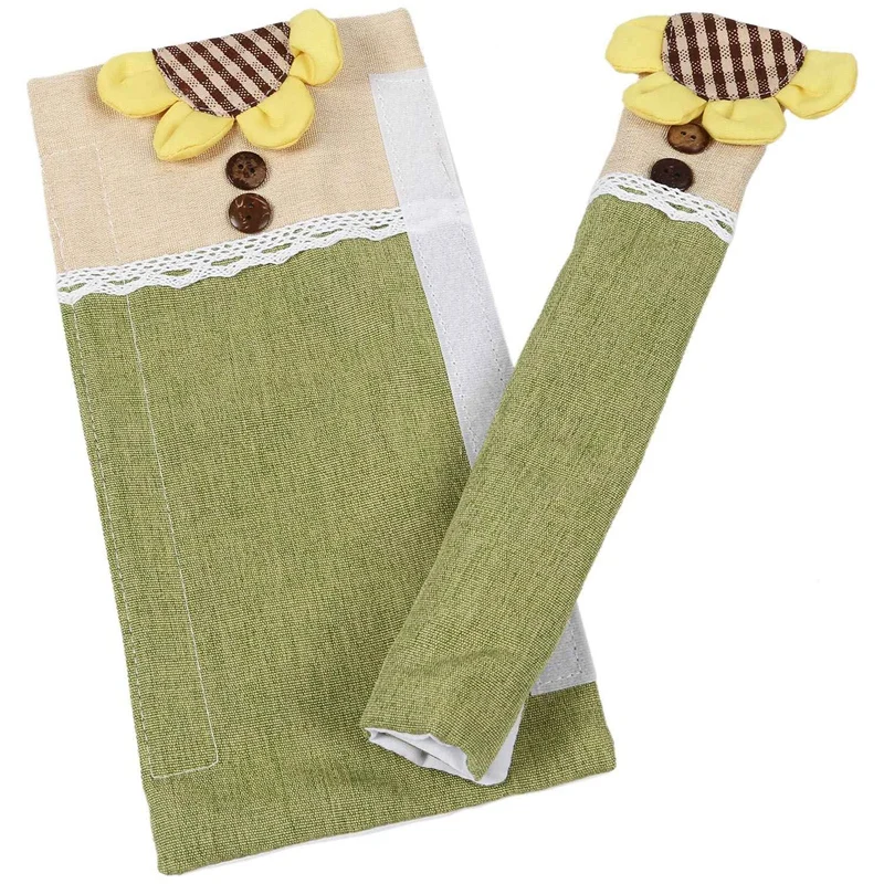 1 Pair Cotton Door Handle Covers Refrigerator Doorknob Cover Practical Double-Door Fridge Gloves Protector Home Kitchen Tools
1 Pair Cotton Door Handle Covers Refrigerator Doorknob Cover Practical Double-Door Fridge Gloves Protector Home Kitchen Tools