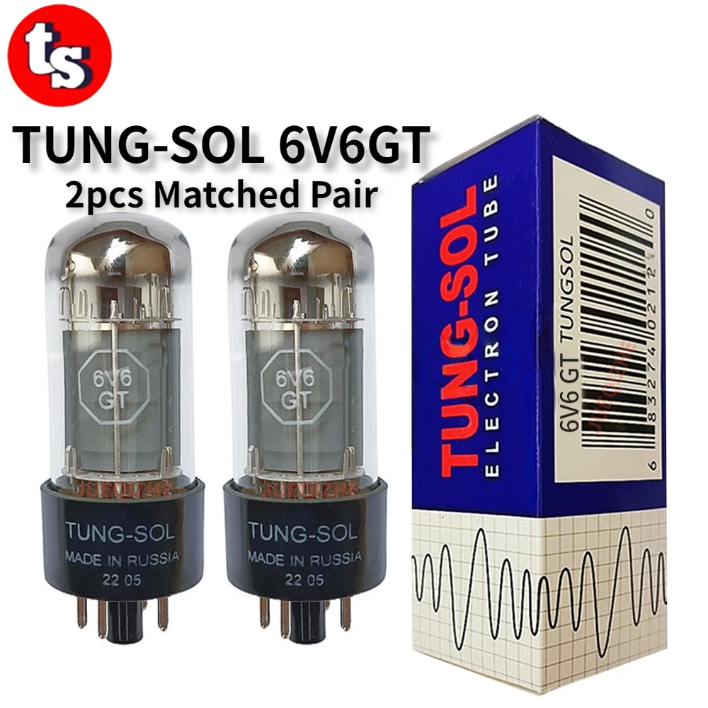 

TUNG-SOL 6V6 6V6GT Vacuum Tube Replaces 6P6P 6N6C CV511 HIFI Audio Valve Electronic Tube Amplifier Kit DIY Match Quad