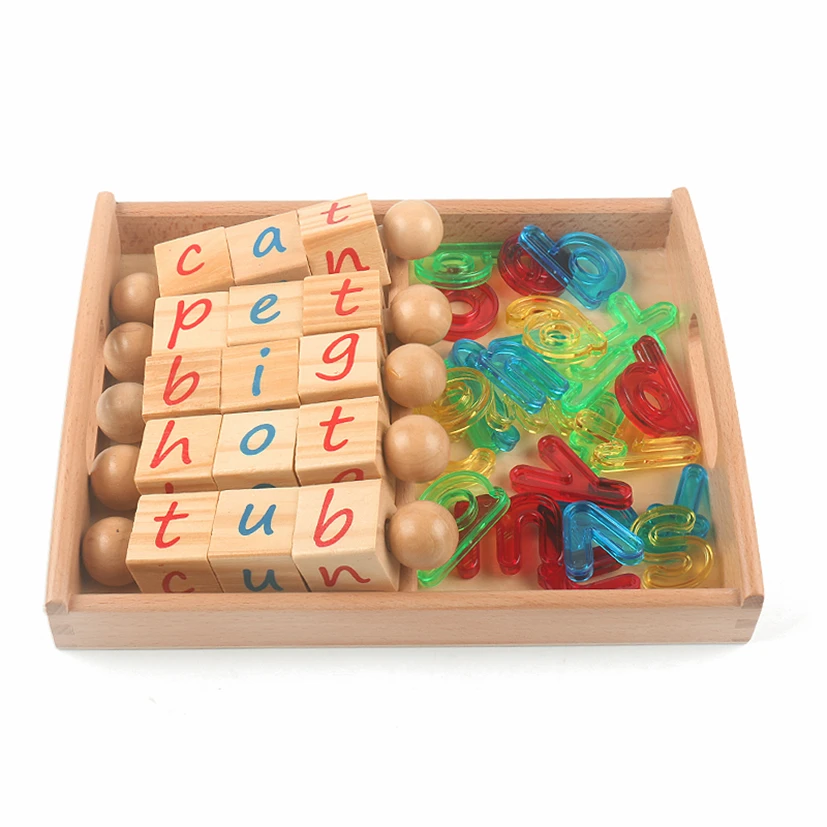 Montessori Toys Language Material Wooden Letters Blocks With Tray Toys For Kids Classroom Supplies Teaching Christmas Gift D44Y
Montessori Toys Language Material Wooden Letters Blocks With Tray Toys For Kids Classroom Supplies Teaching Christmas Gift D44Y