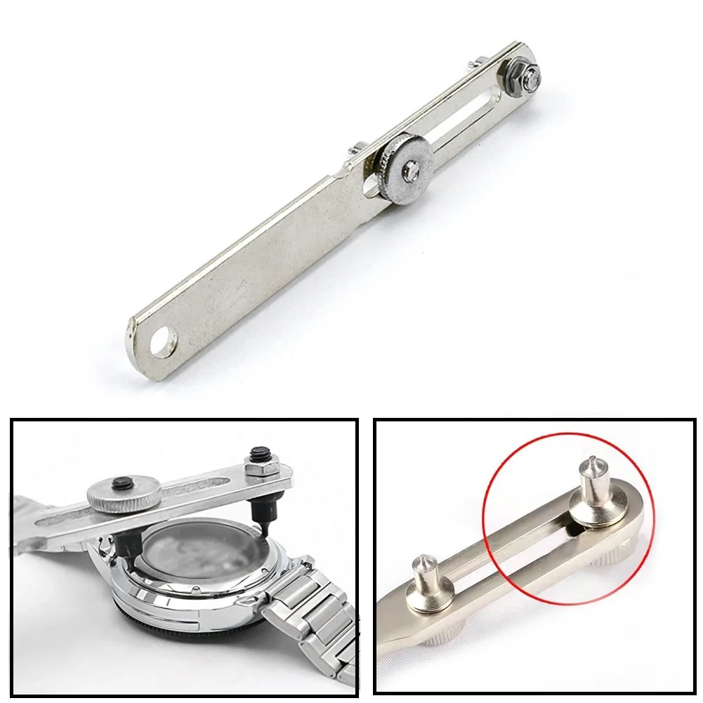 Repair Tool Case Opener Remover Tool Back Cover Double Feet Remover Wrench Repair Tool Watch Cover Opener Watchmaker Durable
Repair Tool Case Opener Remover Tool Back Cover Double Feet Remover Wrench Repair Tool Watch Cover Opener Watchmaker Durable