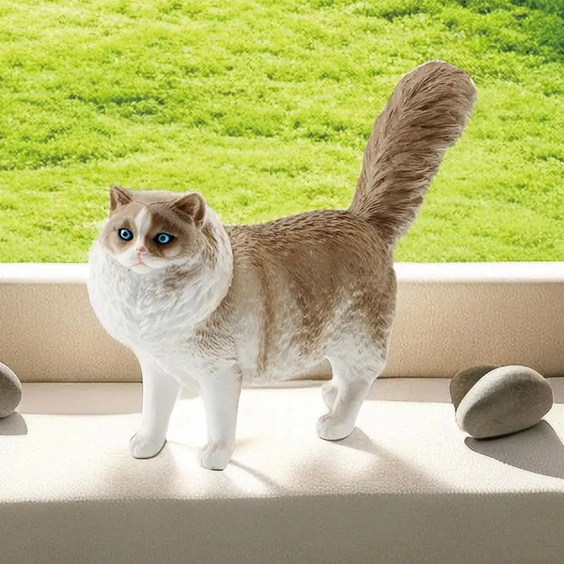 Статуя кота s домашний декор из ПВХ Статуя кота ручная работа Твердые фигурки настольные украшения для дома модель кошки настольные украшения
Статуя кота s домашний декор из ПВХ Статуя кота ручная работа Твердые фигурки настольные украшения для дома модель кошки настольные украшения