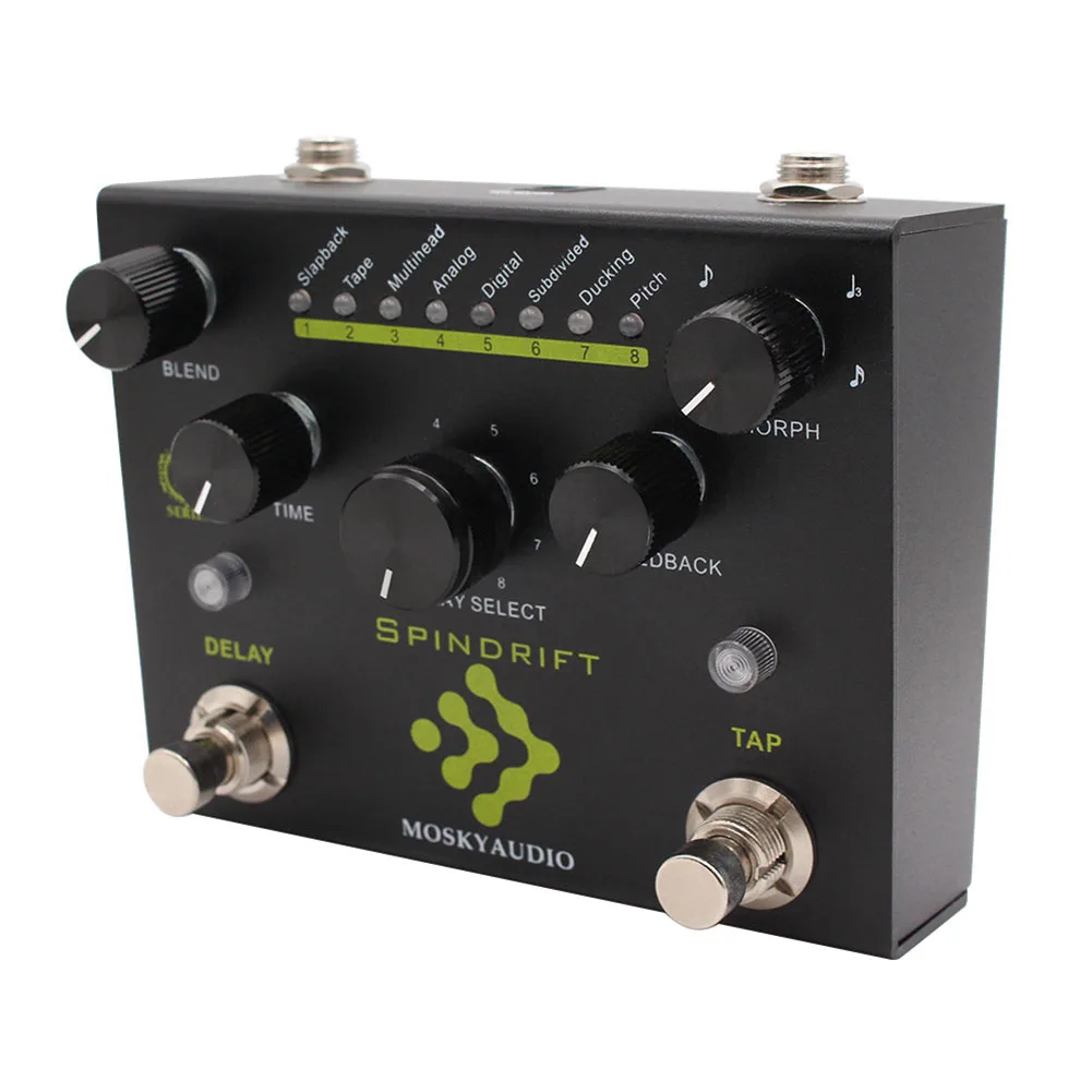 Mosky 8-Mode Delay Selection Knob Digital Delay With TAP 8-Mode Delay Selection Knob Guitar Effect Pedal Music Instruments Part
Mosky 8-Mode Delay Selection Knob Digital Delay With TAP 8-Mode Delay Selection Knob Guitar Effect Pedal Music Instruments Part