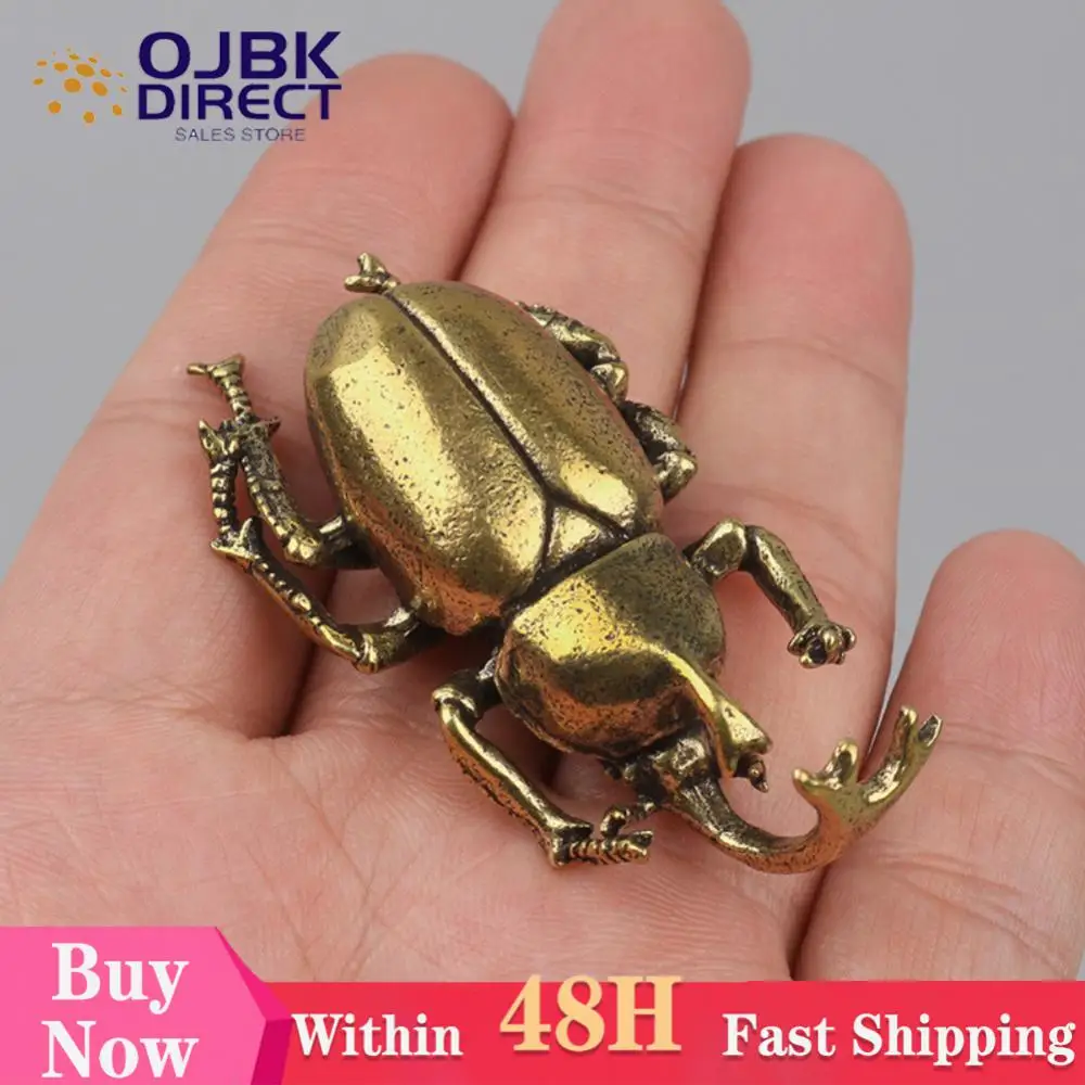Antique Bronze Beetle Miniature Figurine Small Desk Decorations Vintage Crafts Collection Desktop Small Ornament Home Decoration
Antique Bronze Beetle Miniature Figurine Small Desk Decorations Vintage Crafts Collection Desktop Small Ornament Home Decoration
