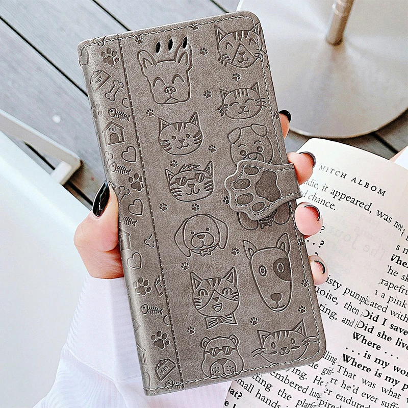 

Leather Case For Samsung Galaxy M34 M54 M14 M04 M13 M53 M23 M33 M52 M32 M31 M30S M12 M11 M51 M31S 5G Cat Dog Wallet Flip Case