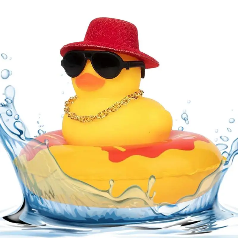 Car Rubber Ducks Car Dashboard Decorations With Sunglasses Hat Gold Chain Christmas Duckies Yellow Bath Toys Shower Supplies
Car Rubber Ducks Car Dashboard Decorations With Sunglasses Hat Gold Chain Christmas Duckies Yellow Bath Toys Shower Supplies