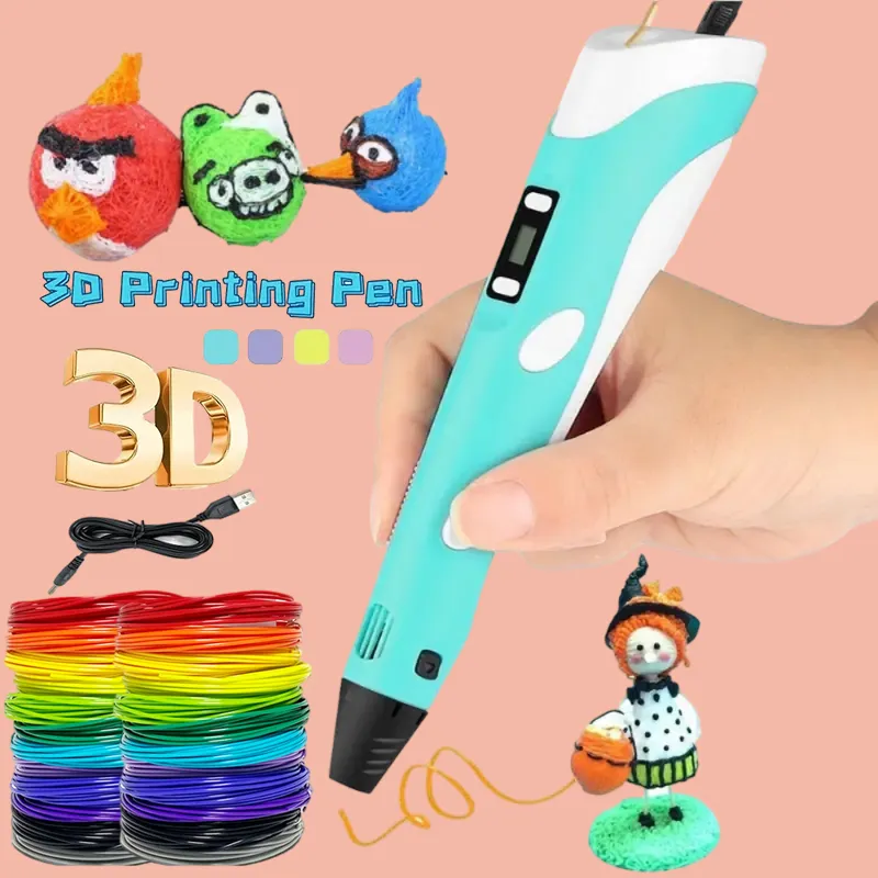 3D Magic Popcorn Pens Puffy Paint Bubble Pen For Greeting Birthday Cards  Kids Children 3D Art Pens Kids Gifts School Stationery