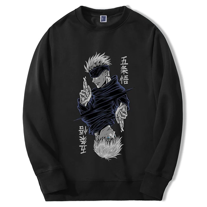 

Jujutsu Kaisen Sweatshirts Anime Gojo Satoru Anime Men Women Graphic Hoodie Pullovers 2024 New Fashion Oversize Sudaderas Hombre