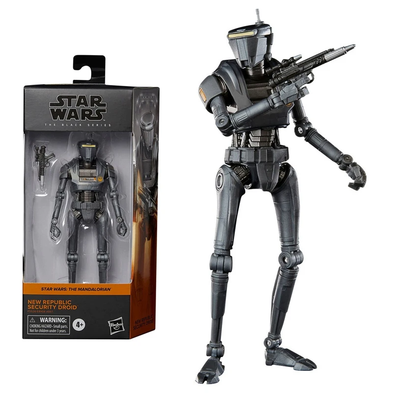 Original Star Wars The Black Series New Republic Security Droid 6-inch Action Figure Model Collectible Toy Birthday Gift 
Original Star Wars The Black Series New Republic Security Droid 6-inch Action Figure Model Collectible Toy Birthday Gift
