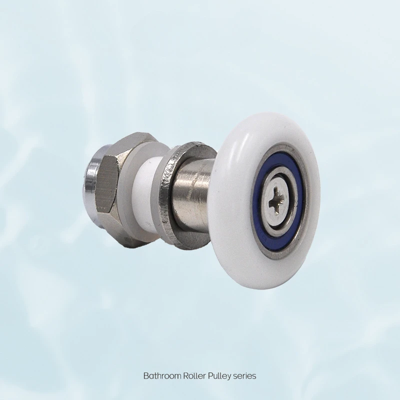 

Shower room pulley arc bathroom glass door roller single wheel eccentric wheel long life copper pulley Silvo fittings