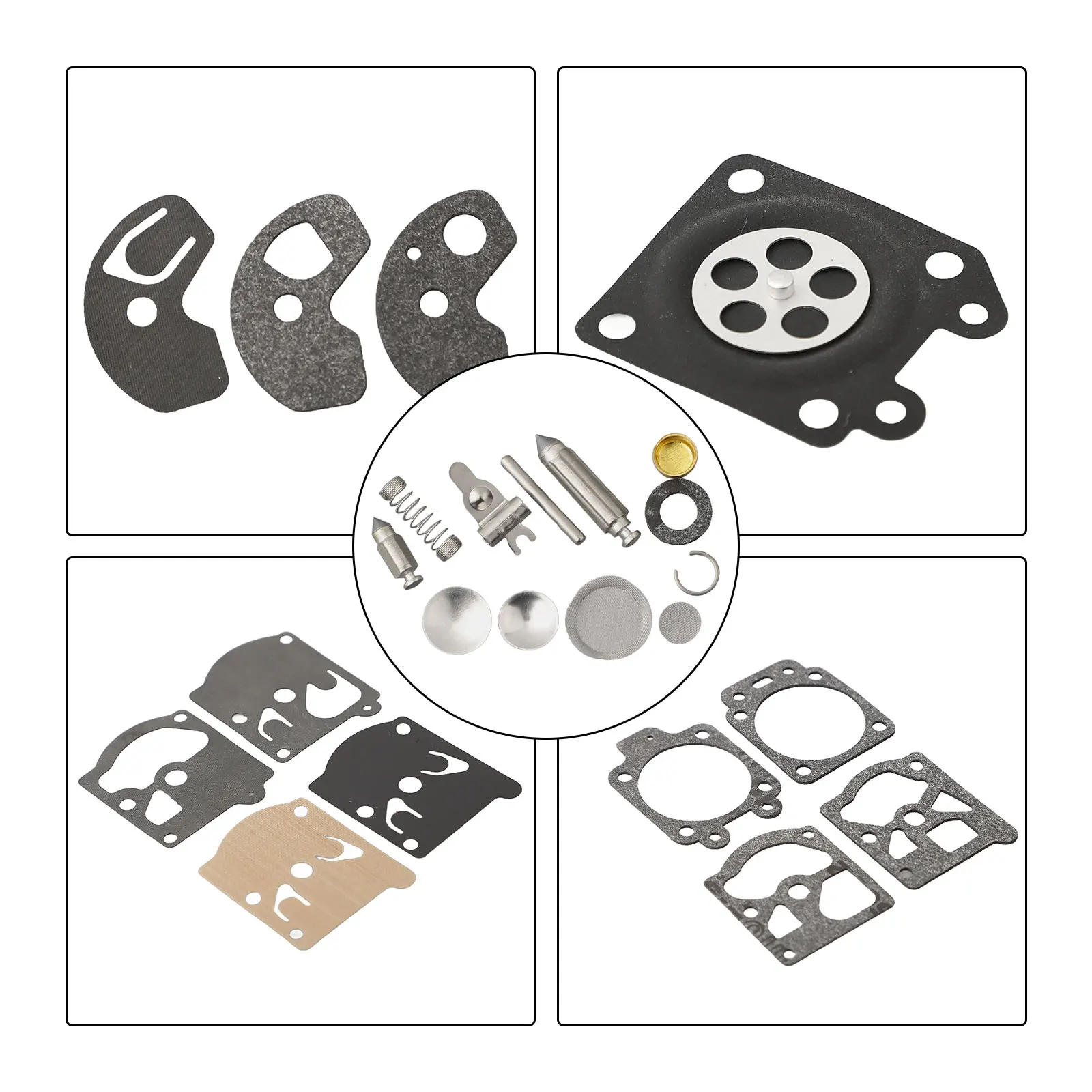 5 Pack Repair Kit Carburetor Diaphragm Seal For K10-WAT Wa / D10-WAT For WA And WT Carburetor High-Quality-Tool-Accessories
5 Pack Repair Kit Carburetor Diaphragm Seal For K10-WAT Wa / D10-WAT For WA And WT Carburetor High-Quality-Tool-Accessories