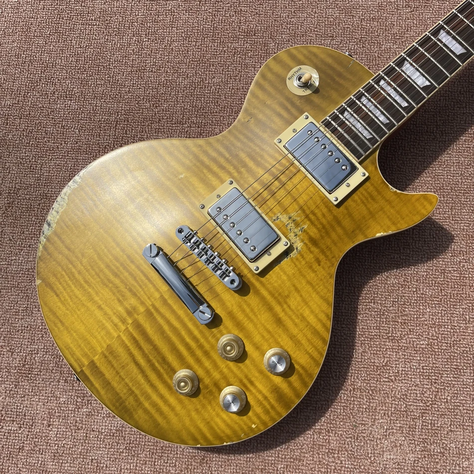 In Stock Brand New Rosewood Fingerboard 6 String Vintage Finish Nitro Lacquer Electric Guitar Fast Shipping 
In Stock Brand New Rosewood Fingerboard 6 String Vintage Finish Nitro Lacquer Electric Guitar Fast Shipping