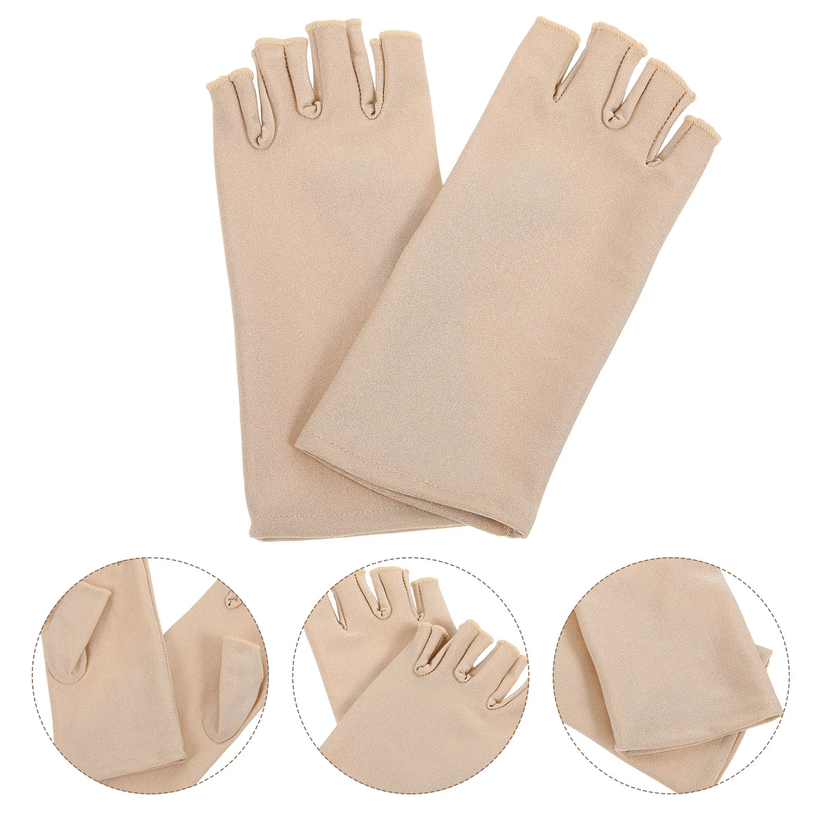 1 Pair of Fingerless Gloves for Women UV Sun Protection Gloves Half Finger Gloves Female Summer Gloves
1 Pair of Fingerless Gloves for Women UV Sun Protection Gloves Half Finger Gloves Female Summer Gloves