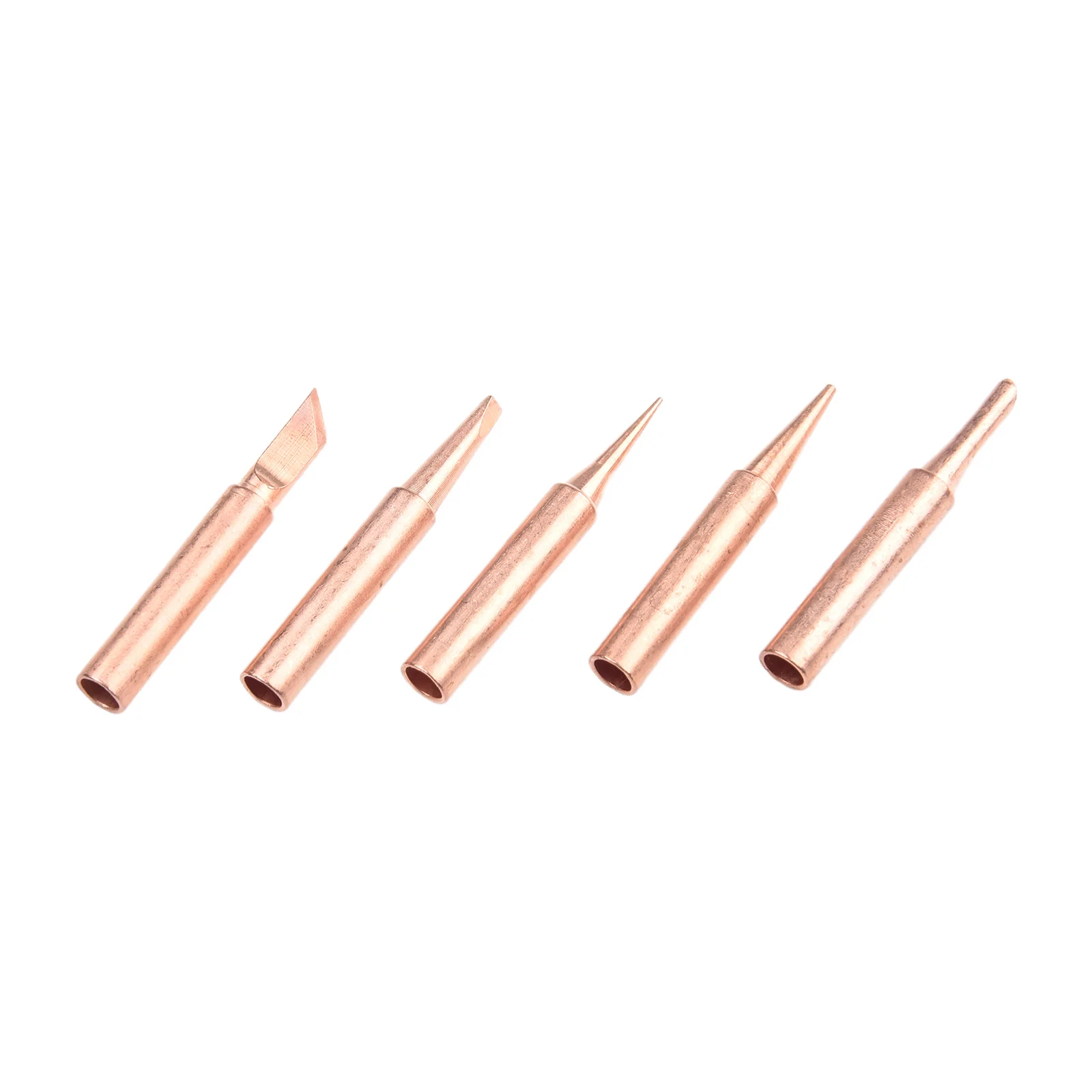 6pcs 900M-T Pure Copper Soldering Iron Tips & Handle Set Welding Solder Tip For Welding Equipment Soldering Supplies Tool
6pcs 900M-T Pure Copper Soldering Iron Tips & Handle Set Welding Solder Tip For Welding Equipment Soldering Supplies Tool