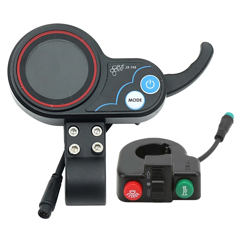 1 PCS JX-168 Electric Scooter Dashboard Meter 36V 48V Adjustable+Switch 6PIN Throttle Parts Accessories For Electric Scooter
1 PCS JX-168 Electric Scooter Dashboard Meter 36V 48V Adjustable+Switch 6PIN Throttle Parts Accessories For Electric Scooter