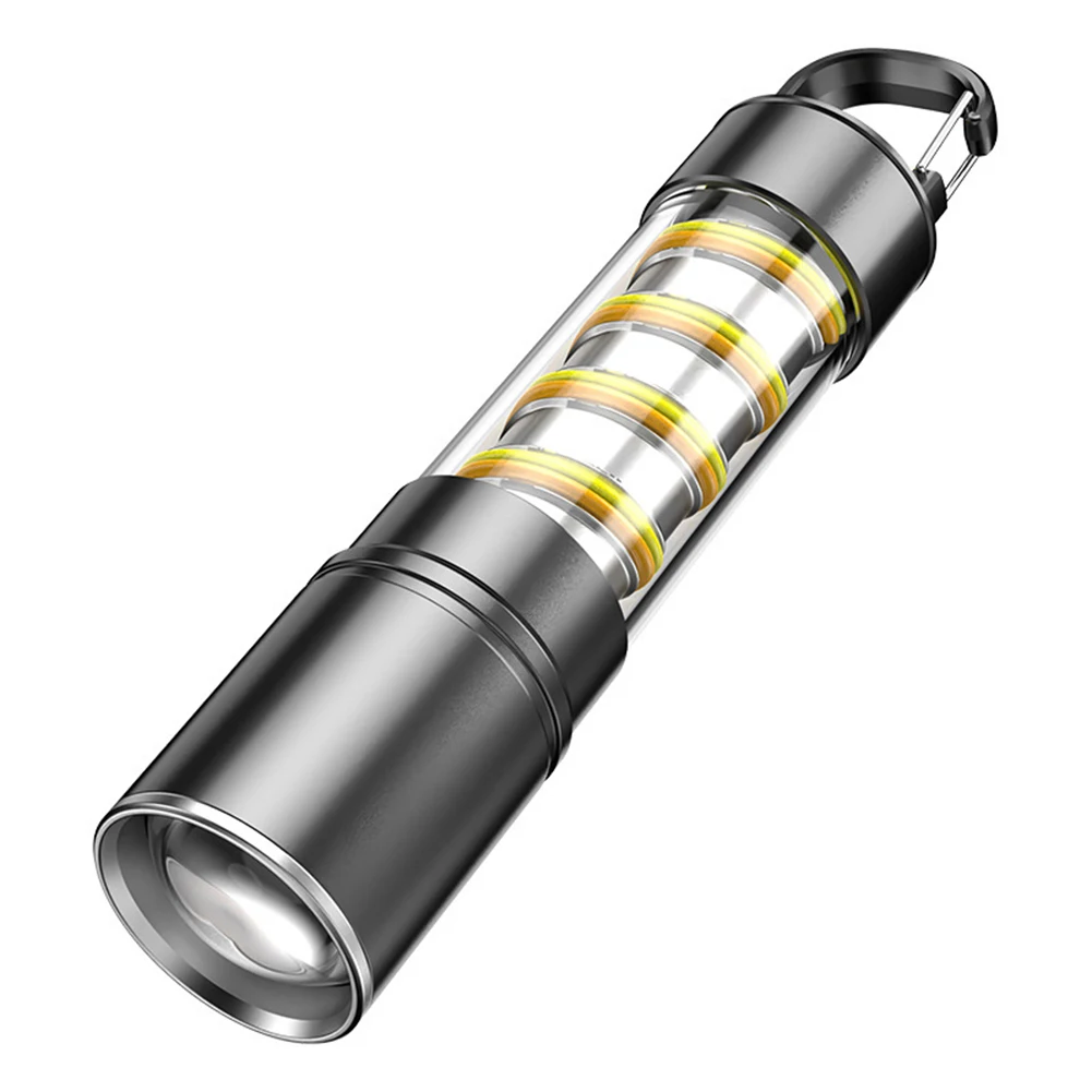 1Pcs Camping Light White Zoom Glare Flashlight 1200mah Rechargeable Torch 3 Mode Lamp Long Endurance Laser Type C Charging 5Gear
1Pcs Camping Light White Zoom Glare Flashlight 1200mah Rechargeable Torch 3 Mode Lamp Long Endurance Laser Type C Charging 5Gear