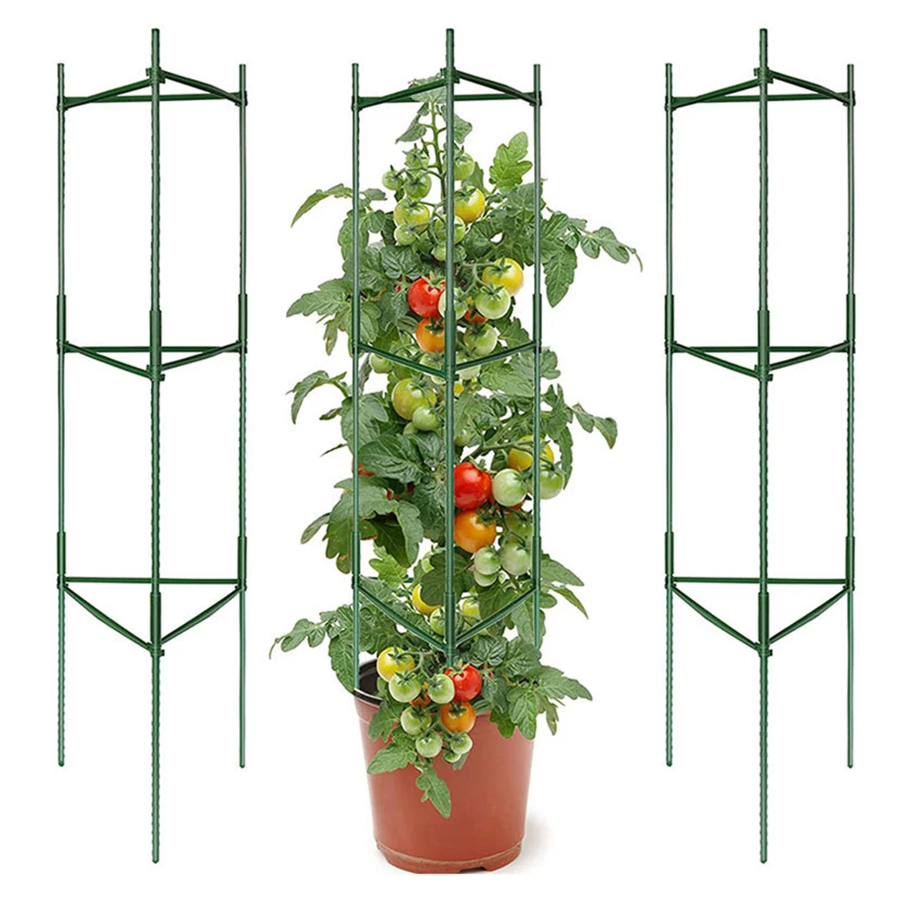 3PCS Garden Plant Support Stake Pile Frame Plastic Flower Stand Holder Fixing Rod Bonsai Tool For Greenhouse Tomato Peony Cage
3PCS Garden Plant Support Stake Pile Frame Plastic Flower Stand Holder Fixing Rod Bonsai Tool For Greenhouse Tomato Peony Cage